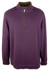 Tommy Bahama Men's Big & Tall Flipshore Reversible Pullover Shirt Regal Purple 3XLT